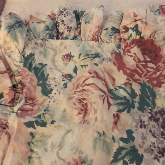 100% Cotton King Size Pillow Cover French Country Boutique - Picture 3 of 6